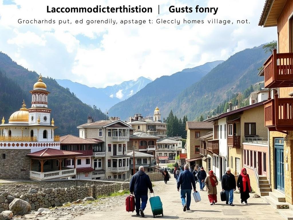 Accommodation options in Ghangaria village near Hemkunt Sahib