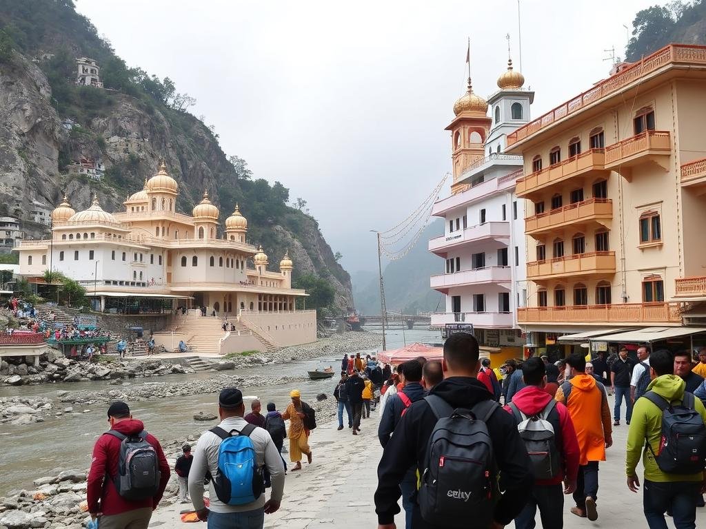 Gurudwara and hotels in Govindghat for Hemkunt Sahib pilgrims