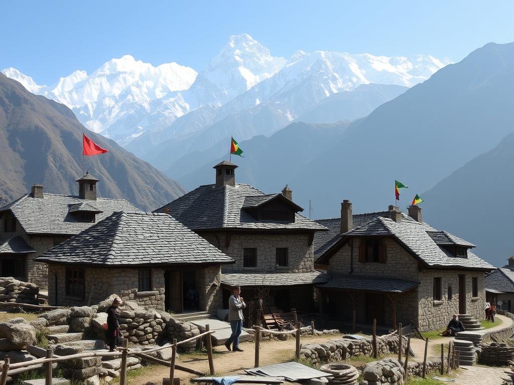 Mana Village - the last Indian village near the Tibet border
