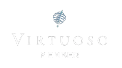 Virtuoso Member logo with leaf