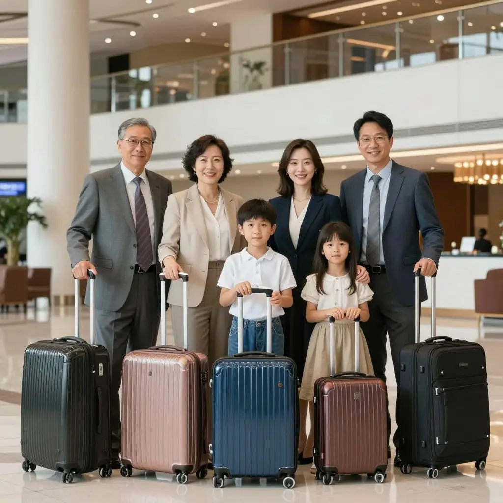 Multi-generational family group travel requiring coordination and Flight Booking Expertise