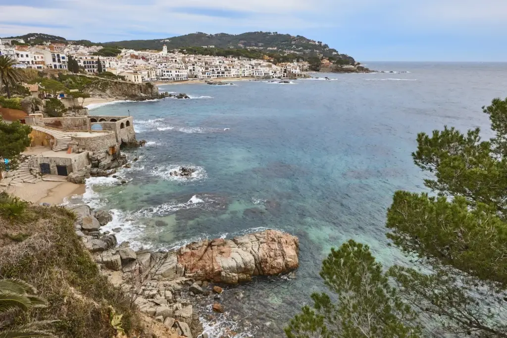 Calella de Palafrugell on the Costa Brava in Catalonia
