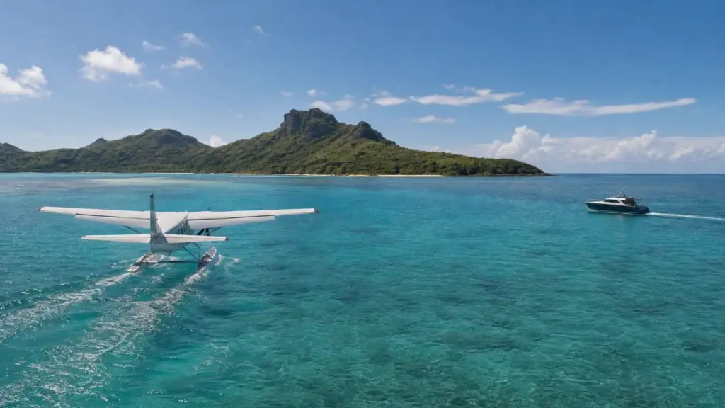 Boat or aircraft final transfer