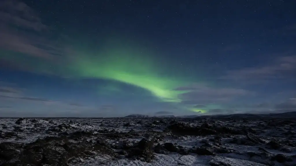 An aurora watch led by forecast, not promise