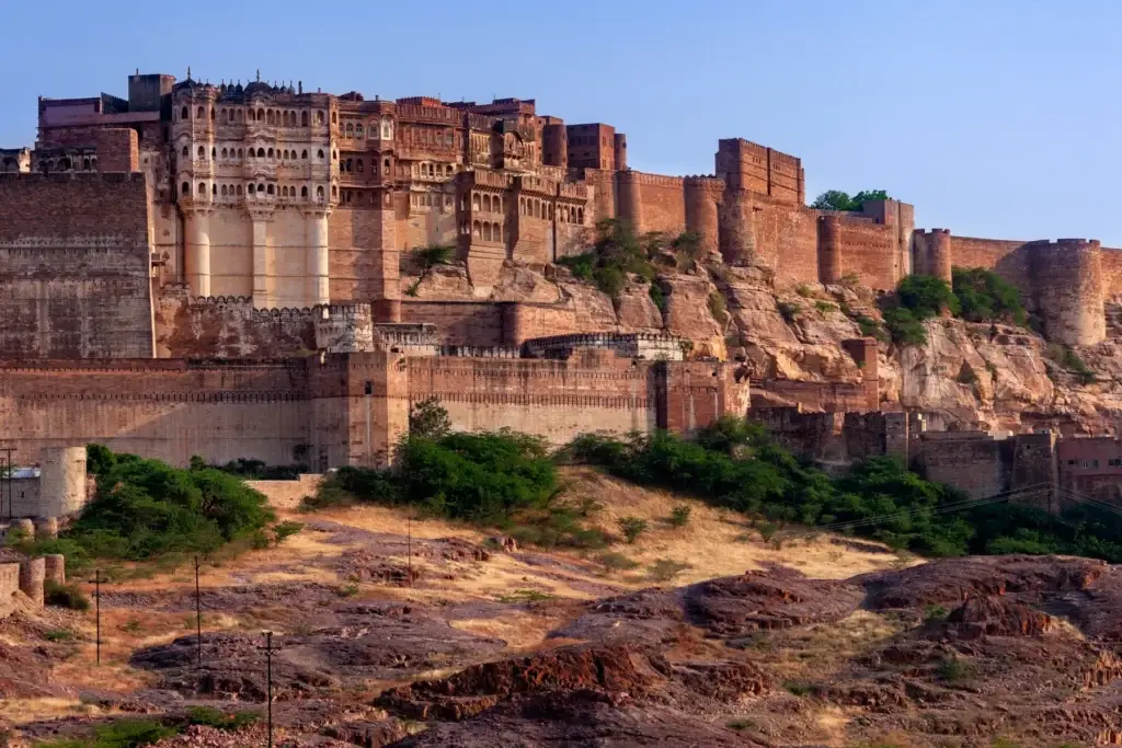 Mehrangarh Fort in Jodhpur - Rajasthan - India