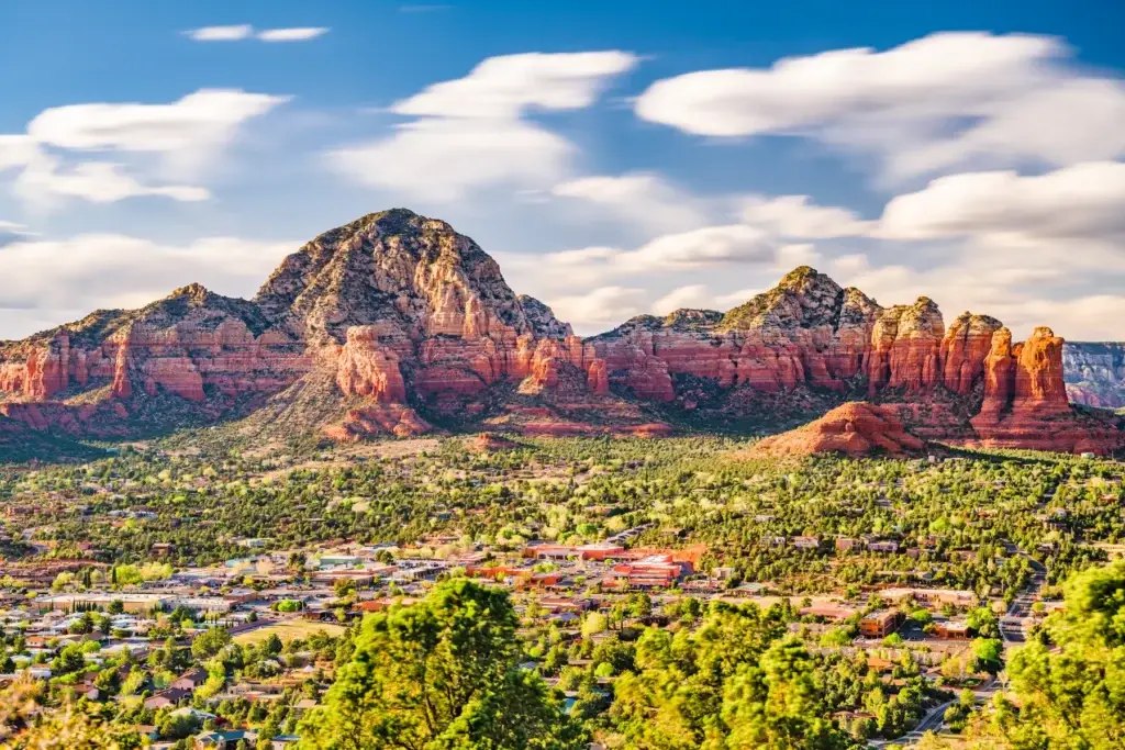 Sedona, Arizona, USA downtown