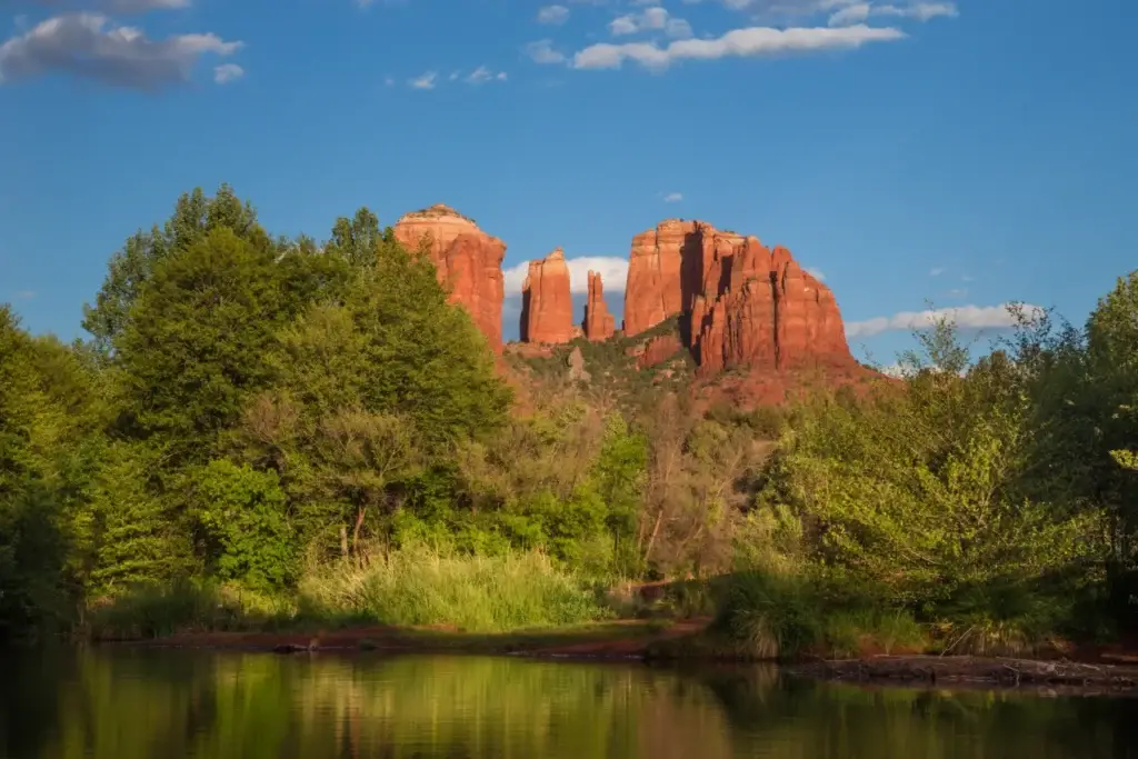 Sedona Arizona At Cathedral Rock And Oak Creek