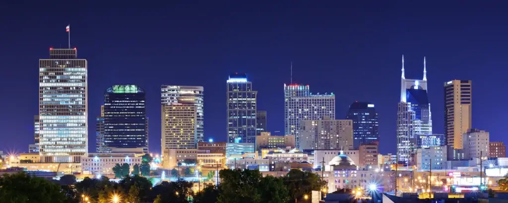 Nashville Tennessee skyline