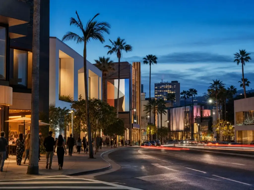 Use West Hollywood for cultural immediacy