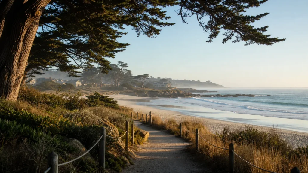 Carmel or Monterey Bay coast
