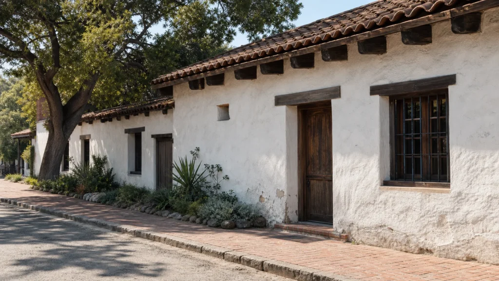 Historic Monterey adobe architecture