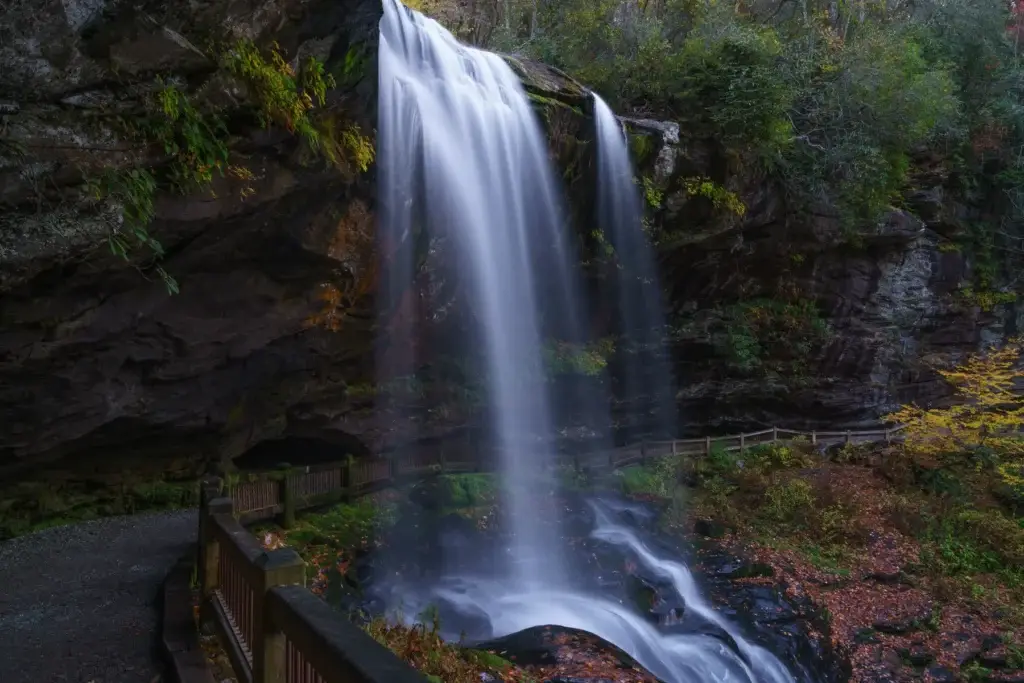 Dry Falls Highlands North Carolina