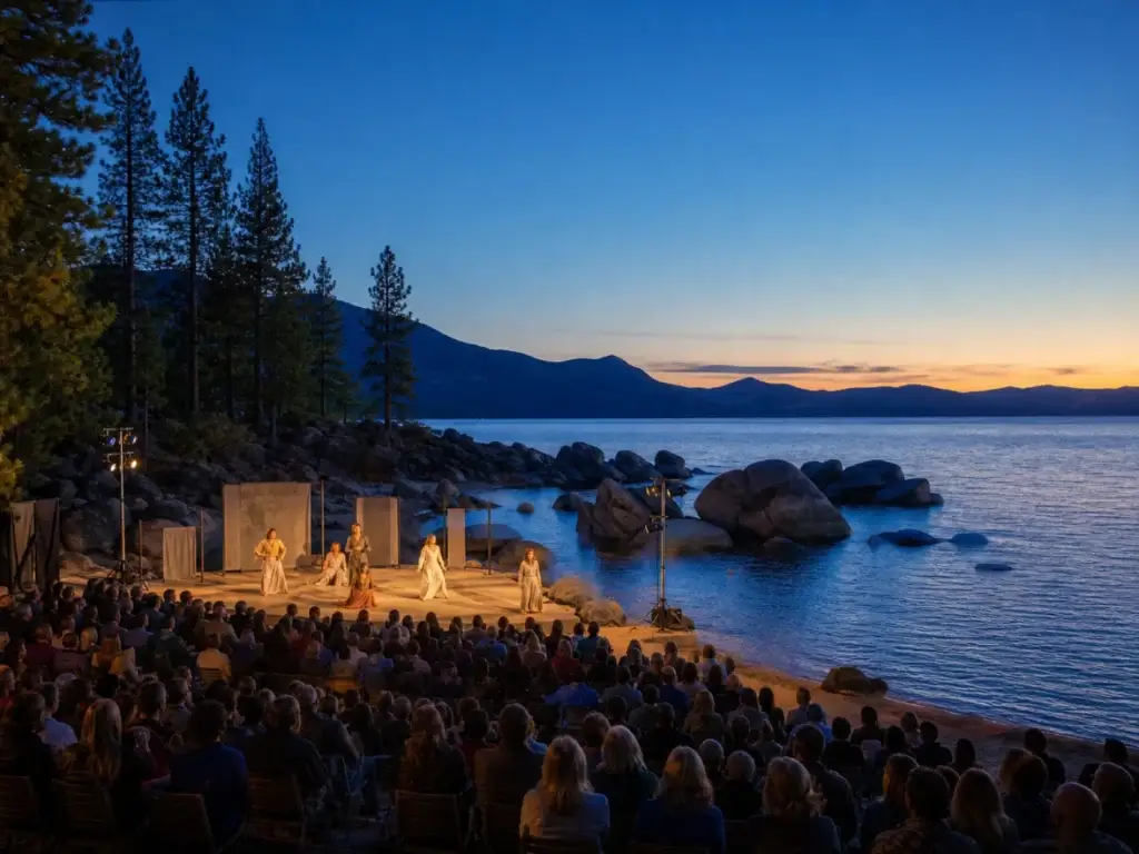 Meet the Nevada shore through performance