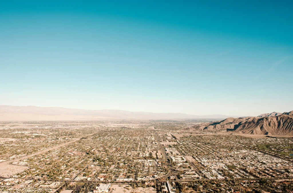 Palm Springs and San Jacinto landscape