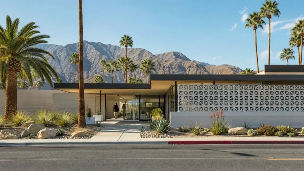 Palm Springs modernist architecture