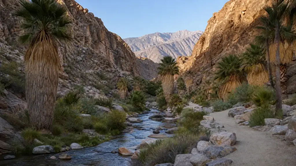 Indian Canyons Palm Springs landscape