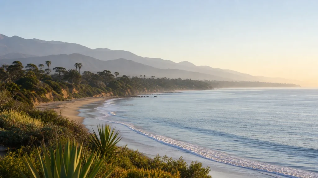 Montecito coast or Butterfly Beach