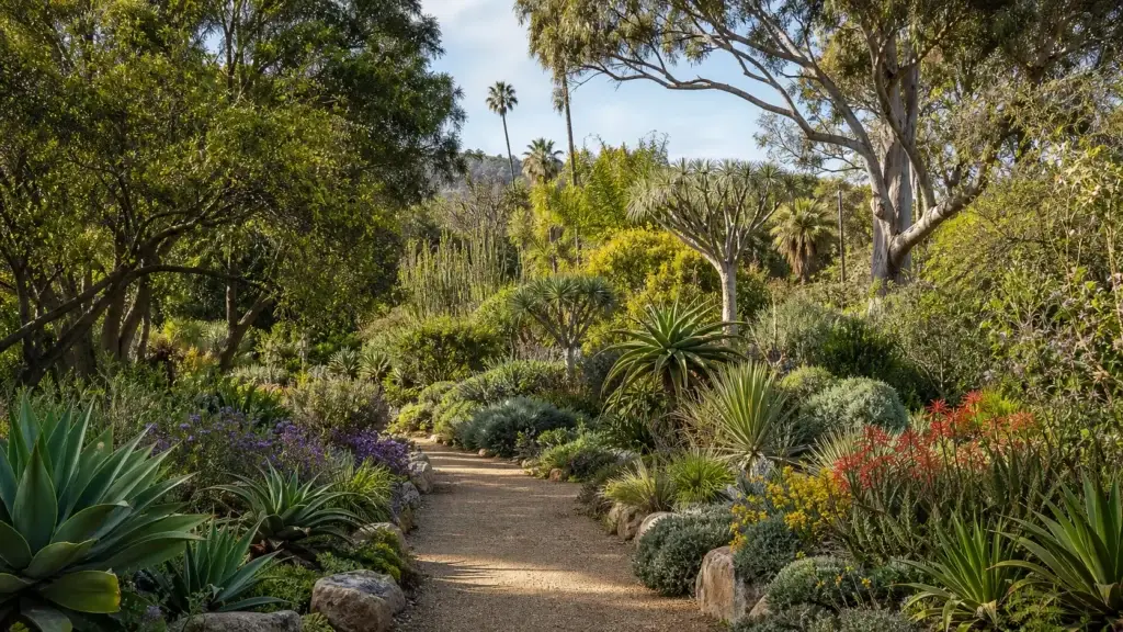 Montecito or Santa Barbara botanical garden