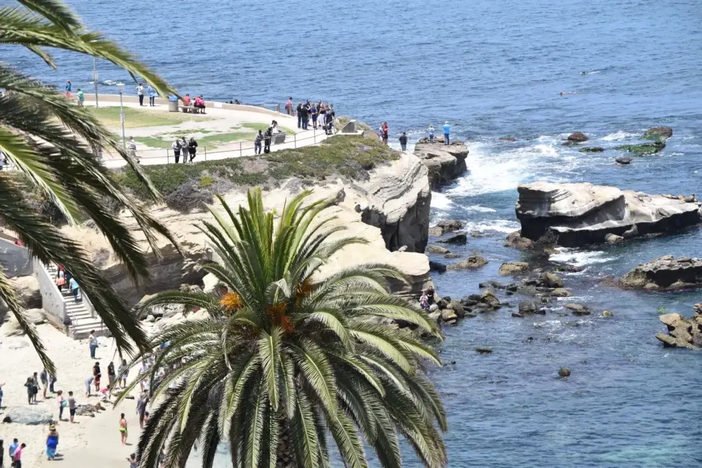 La Jolla Cove aerial