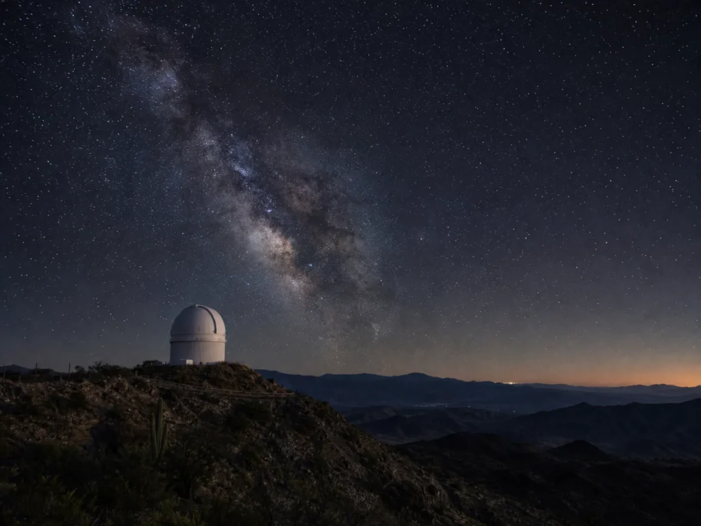 Use the dark sky as a deliberate reset