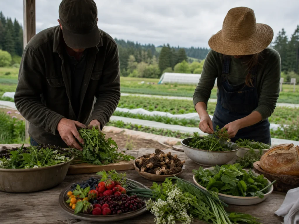 Willamette Valley farm food