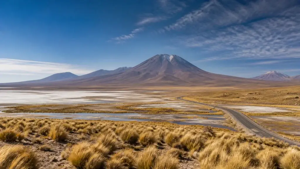 Exact Salinas y Aguada Blanca reserve puna, wetland or vicuña habitat