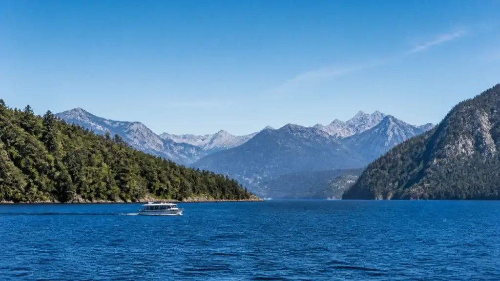 AI-generated editorial visualization of Navigate Nahuel Huapi with an authorized operator.