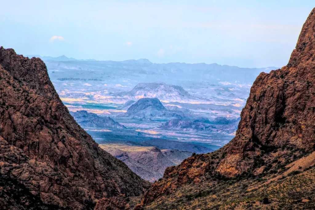A View From The Window In Big Bend Park