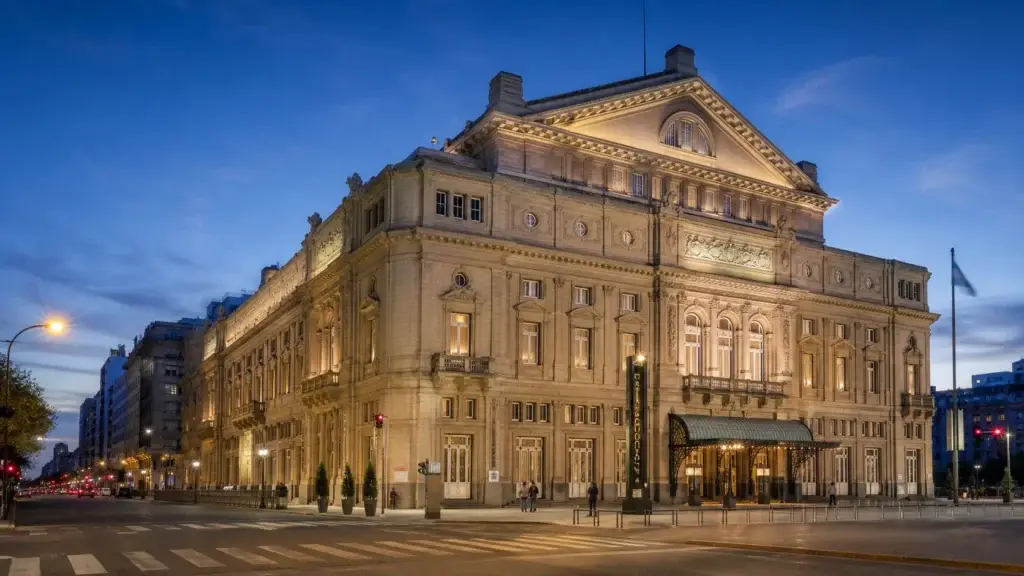 Exact Teatro Colon exterior or an authorized wide public interior