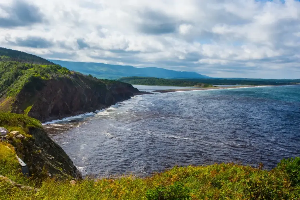 Documented Cape Breton Island coastal highlands and public road landscape