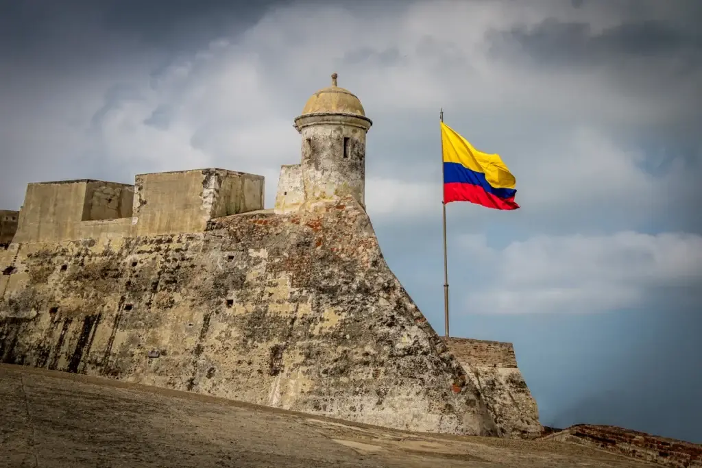 Exact Cartagena walls, bastion or San Felipe fortification