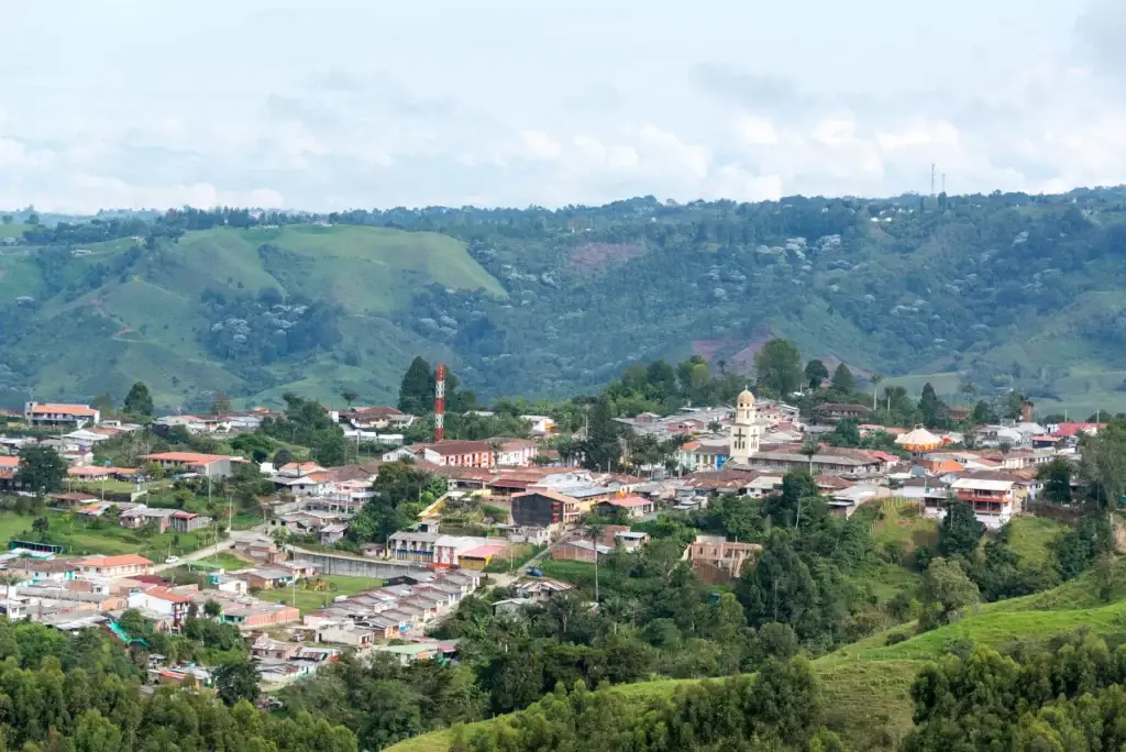 Exact Quindío coffee landscape or UNESCO-listed urban center
