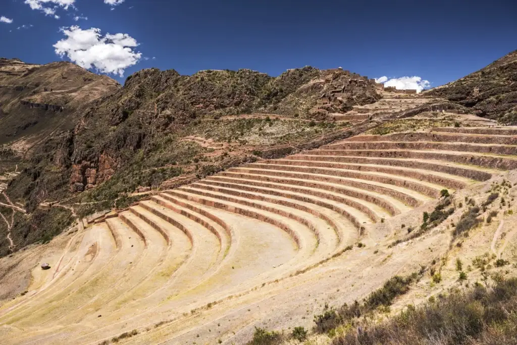 Exact Pisac terraces, Moray or another named current-access site