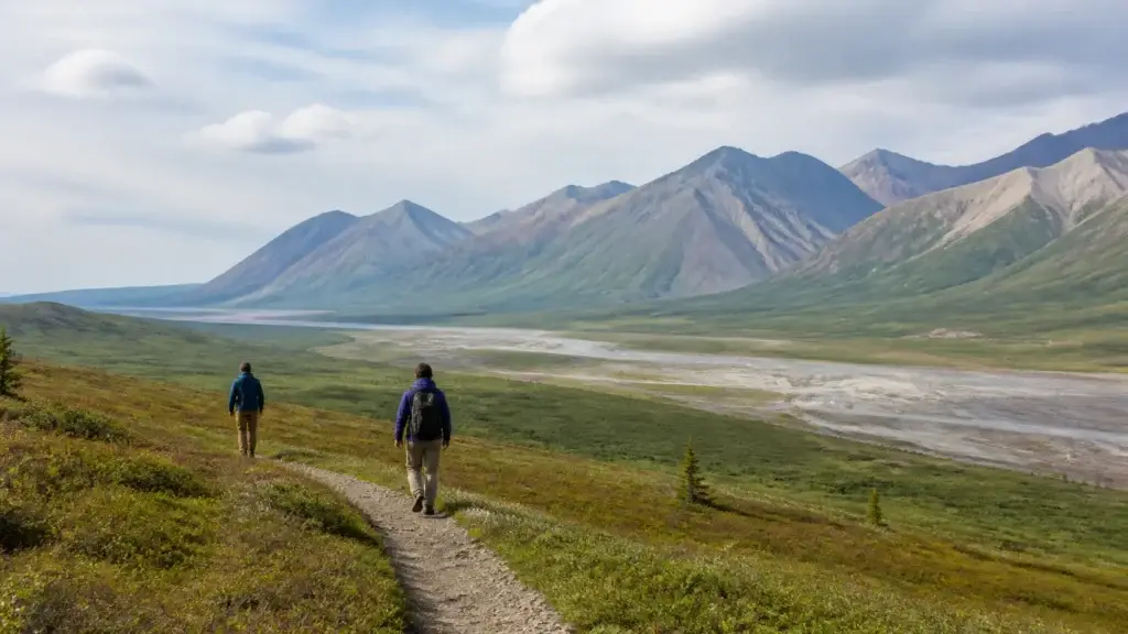 Documented Denali entrance-area, Mountain Vista or Savage River trail and tundra
