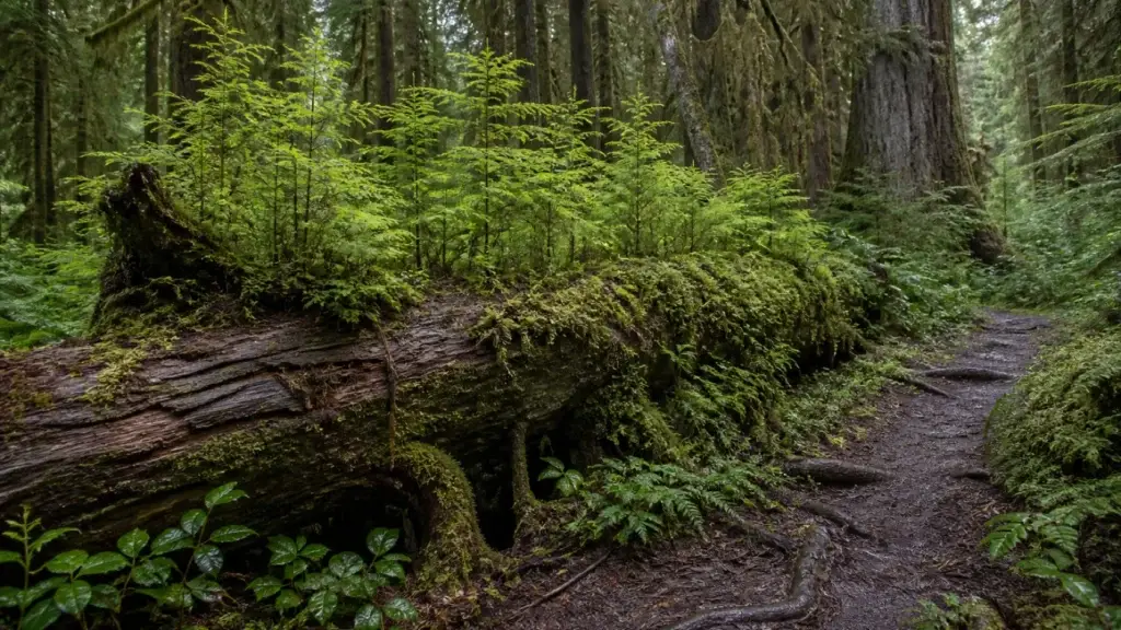 Exact Great Bear Rainforest old-growth or operator-approved rainforest route