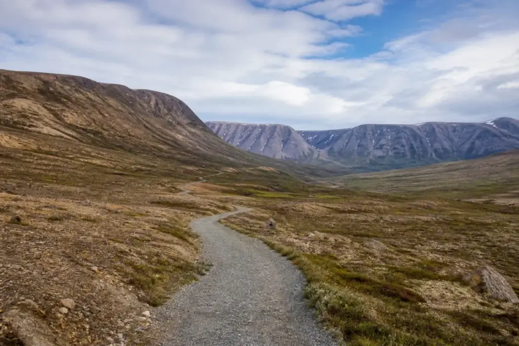 Documented Tablelands, Western Brook Pond or Gros Morne Mountain landscape