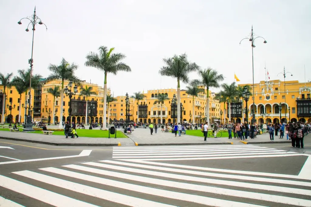 Exact UNESCO Historic Centre of Lima streetscape or named ensemble