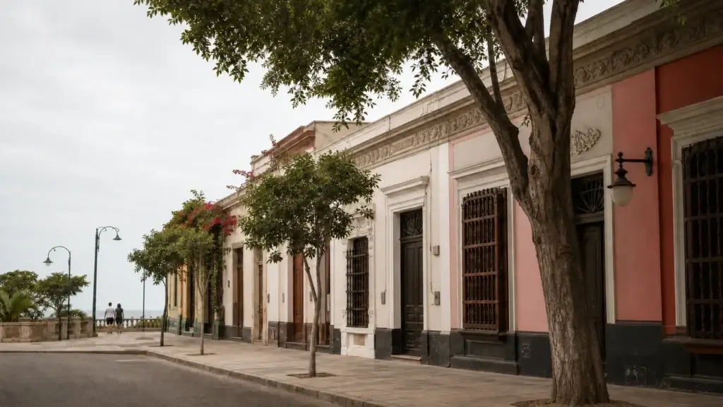 Exact Barranco historic architecture or rights-cleared design space