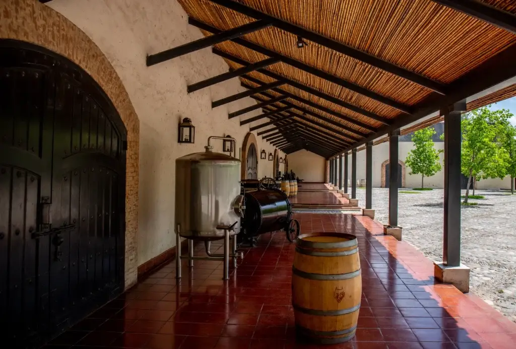 SANTIAGO, CHILE - NOV 29, 2018: Concha y Toro Mansion and Vineyard