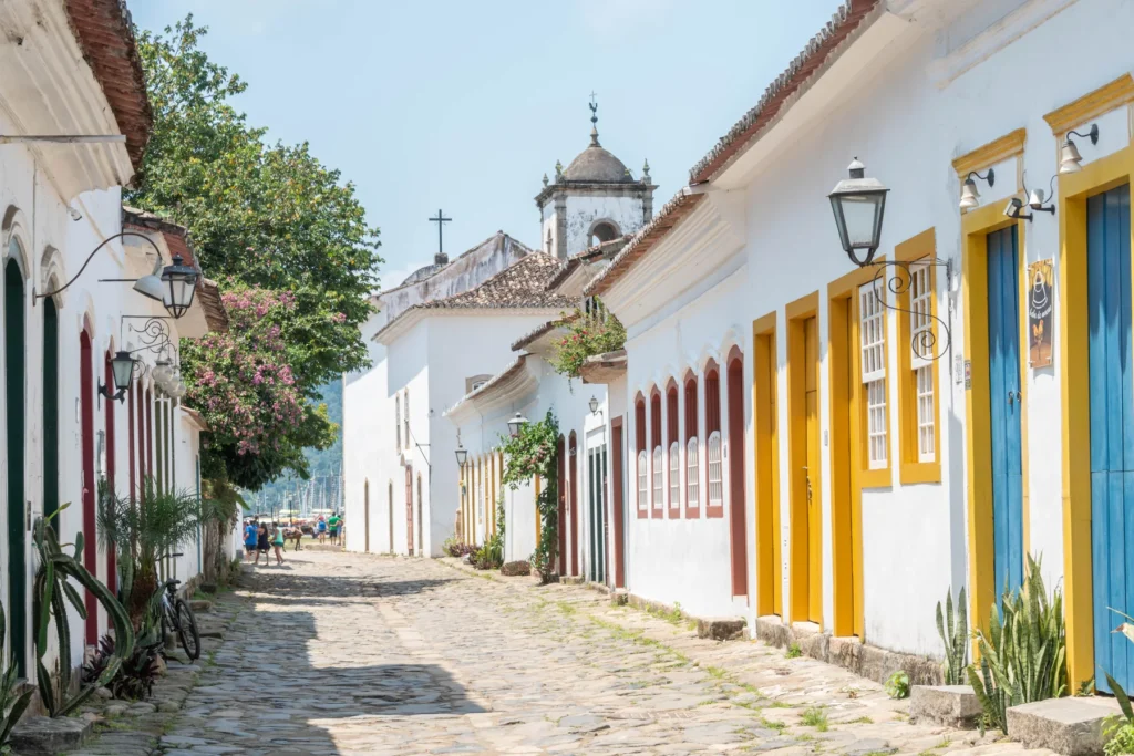 Exact Paraty historic center public streetscape