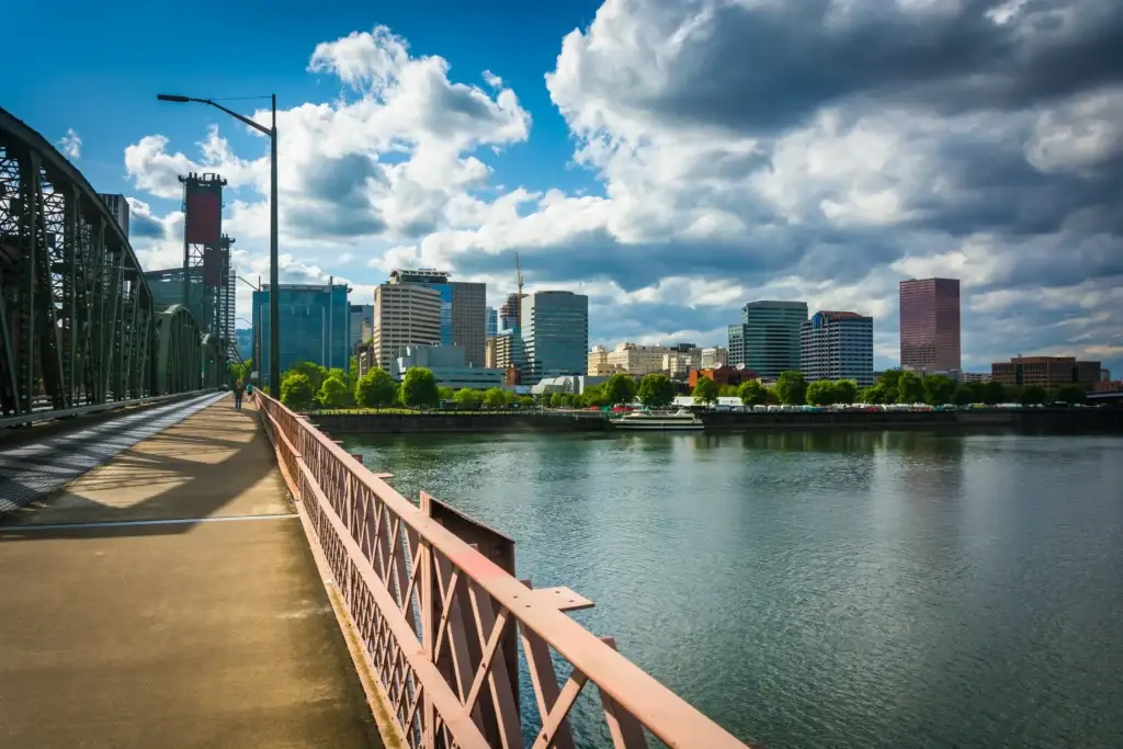 Portland Oregon skyline