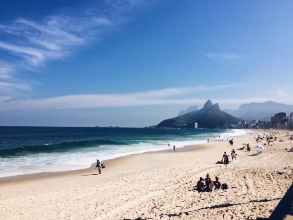 Ipanema or Leblon beachfront and promenade