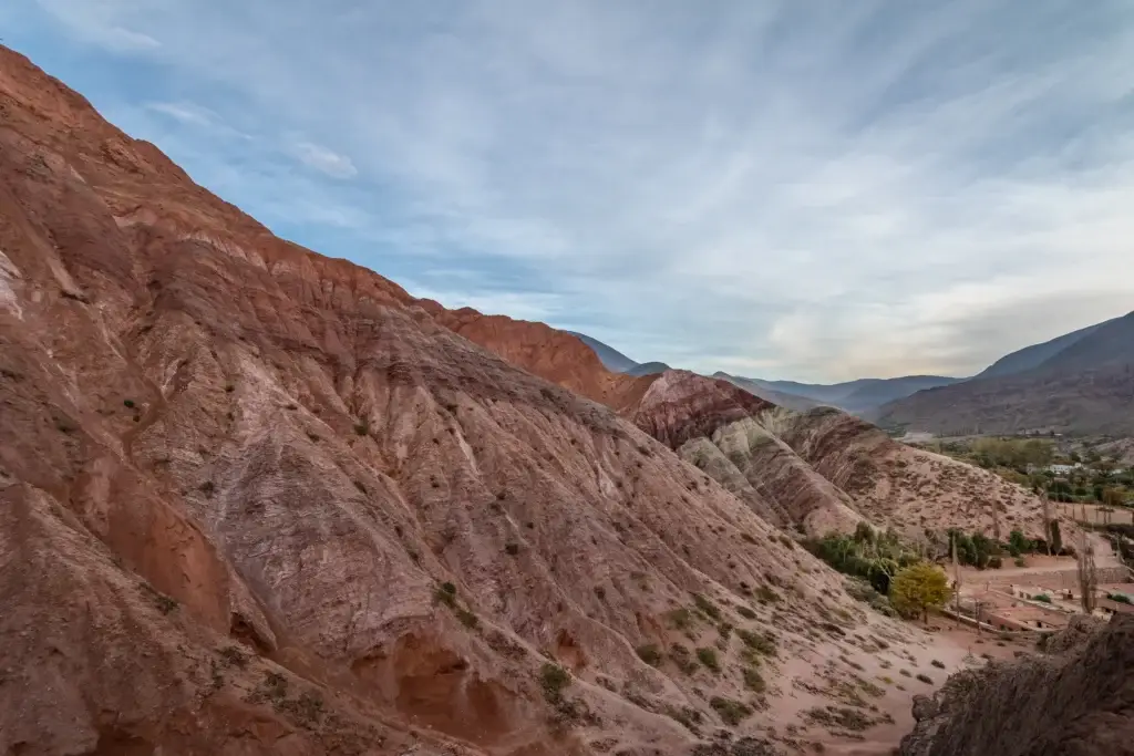 Documented Quebrada de Humahuaca or Salta-Jujuy landscape