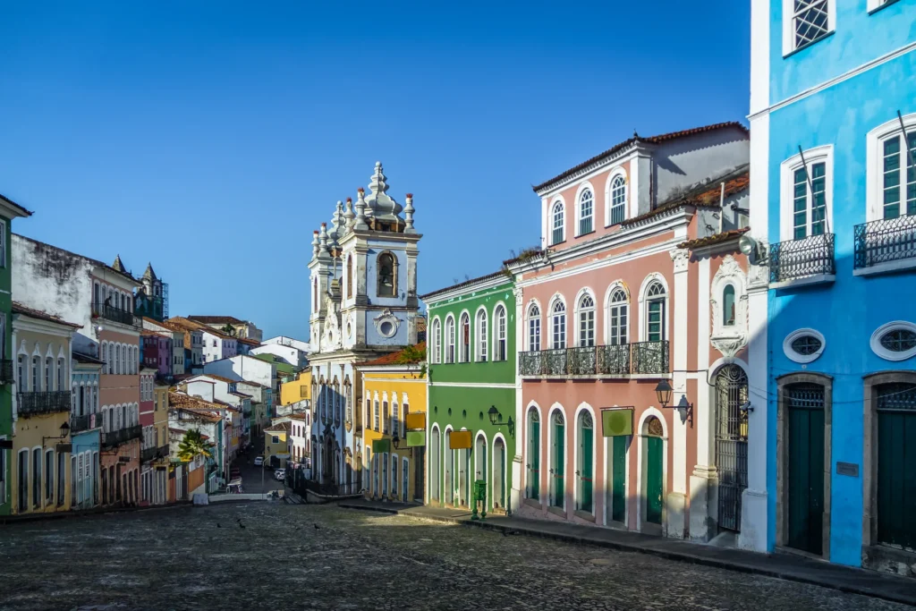 Exact Salvador historic-centre or bay-facing urban landscape