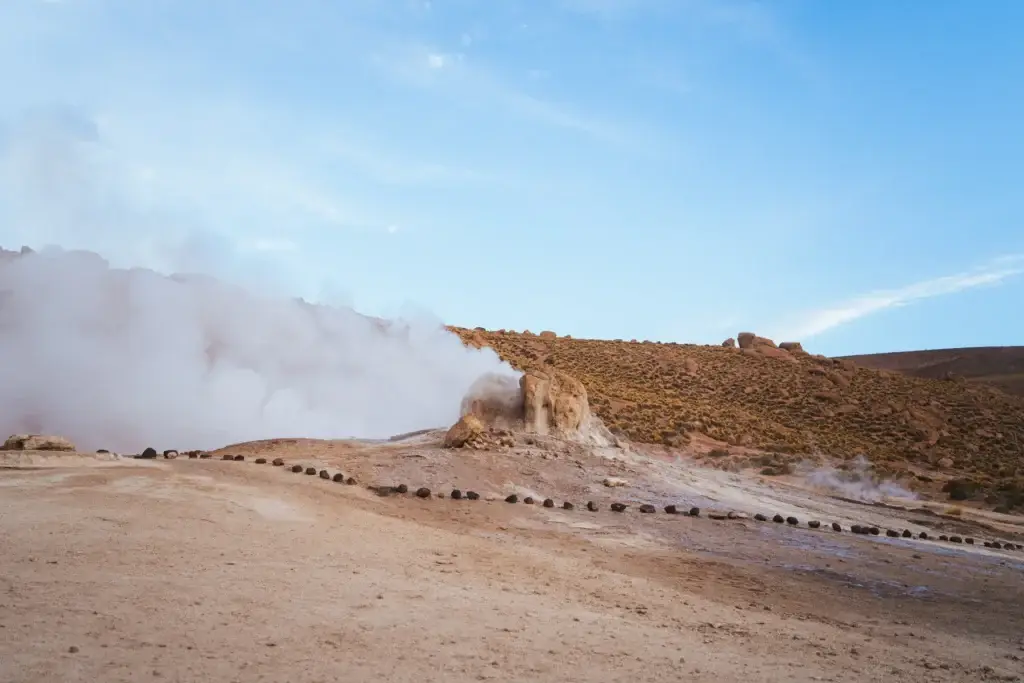 Tatio geysers in the Atacama desert, Chile
