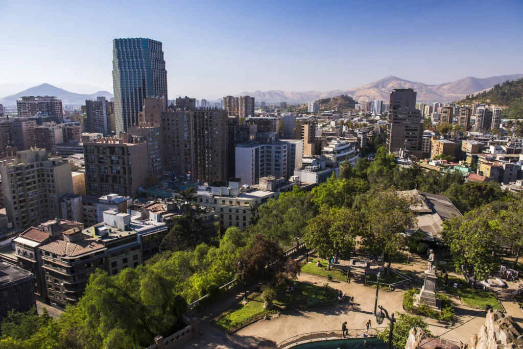 Cerro Santa Lucia (Santa Lucia Park Hill), Santiago, Santiago Province, Chile, South America