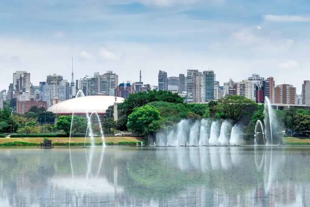 Ibirapuera Park landscape or documented modernist building