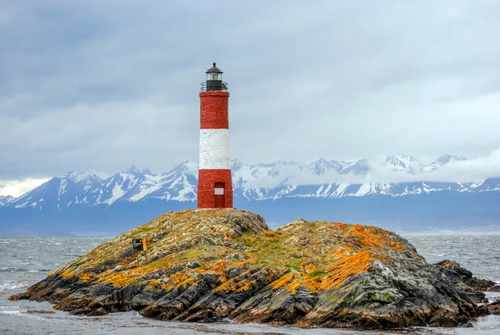 Documented Argentine Beagle Channel vessel and landscape