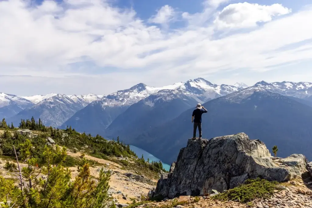 Exact Whistler alpine hiking, Lost Lake forest, wetland or named natural route