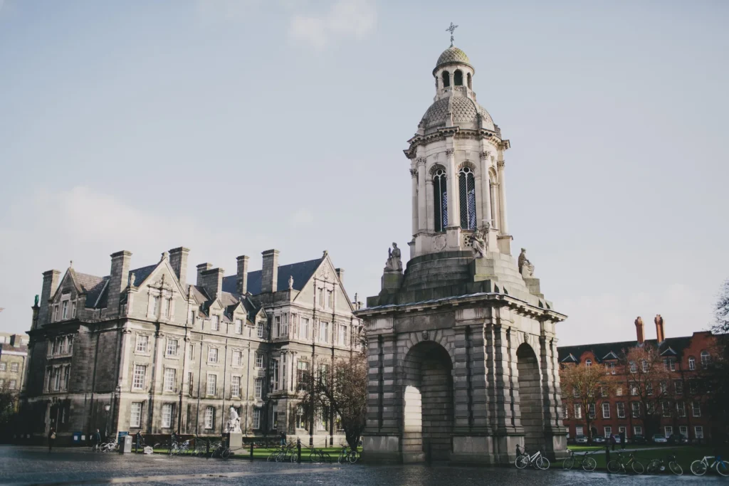 Trinity College campus, Dublin.